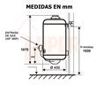 Termotanque a Gas Ecotermo LE80