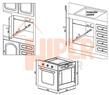 Horno Eléctrico + Anafe a Gas Florencia 7887E + 6737N