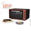 Horno Grill Eléctrico de 45L Esmaltado 1400W Rojo Atma HGAR4523PI