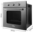 Combo Horno Eléctrico Empotrar Florencia + Anafe 4H Domec