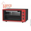 Horno Grill Eléctrico de 45L Esmaltado 1400W Rojo Atma HGAR4523PI